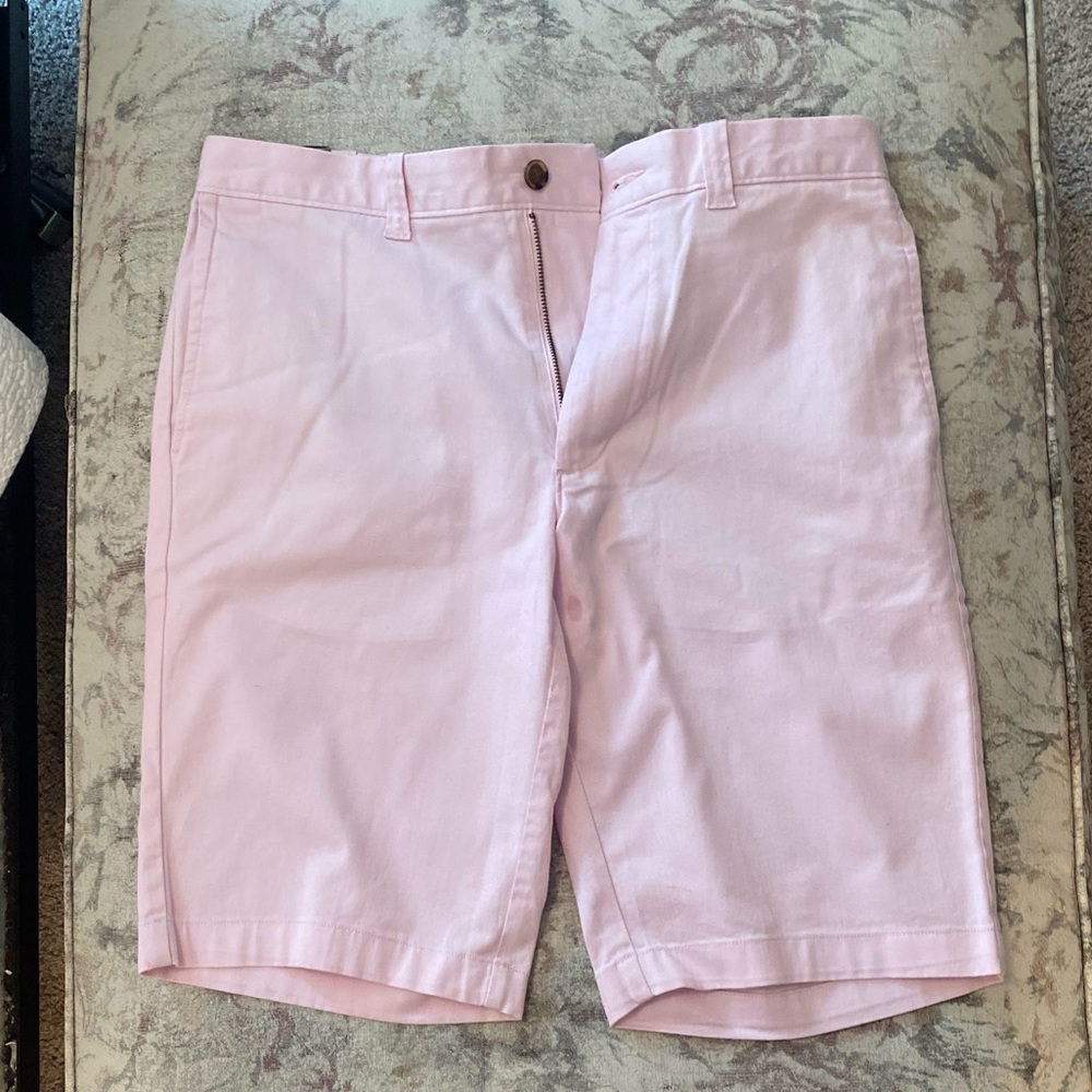 JCREW New With Tag  11inch Inseam 31 Waist Pink Khaki Shorts